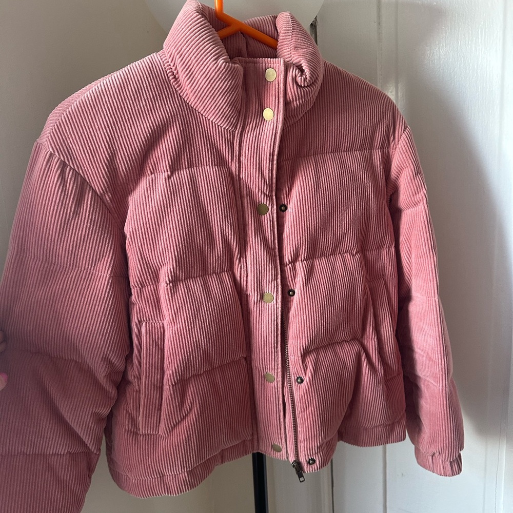 Marine Layer Corduroy Down Jacket. XS